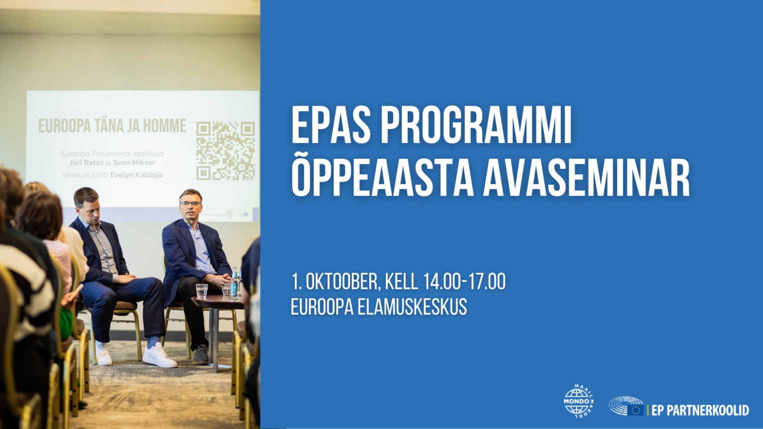 EPAS programmi õppeaasta avaseminar